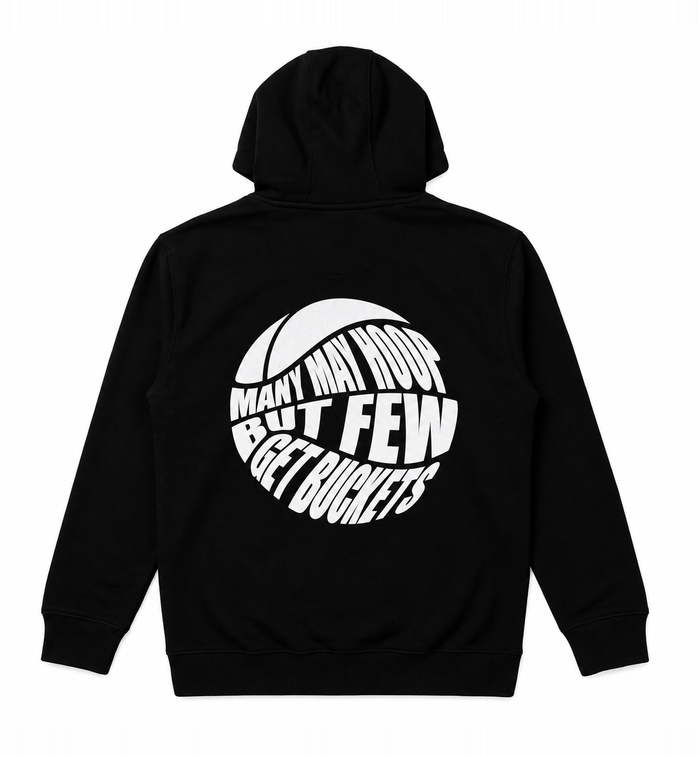 Many But Few Hoodie - Black