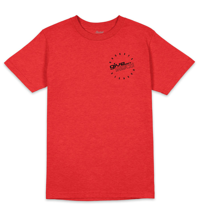 Many But Few Tee - Red Heather