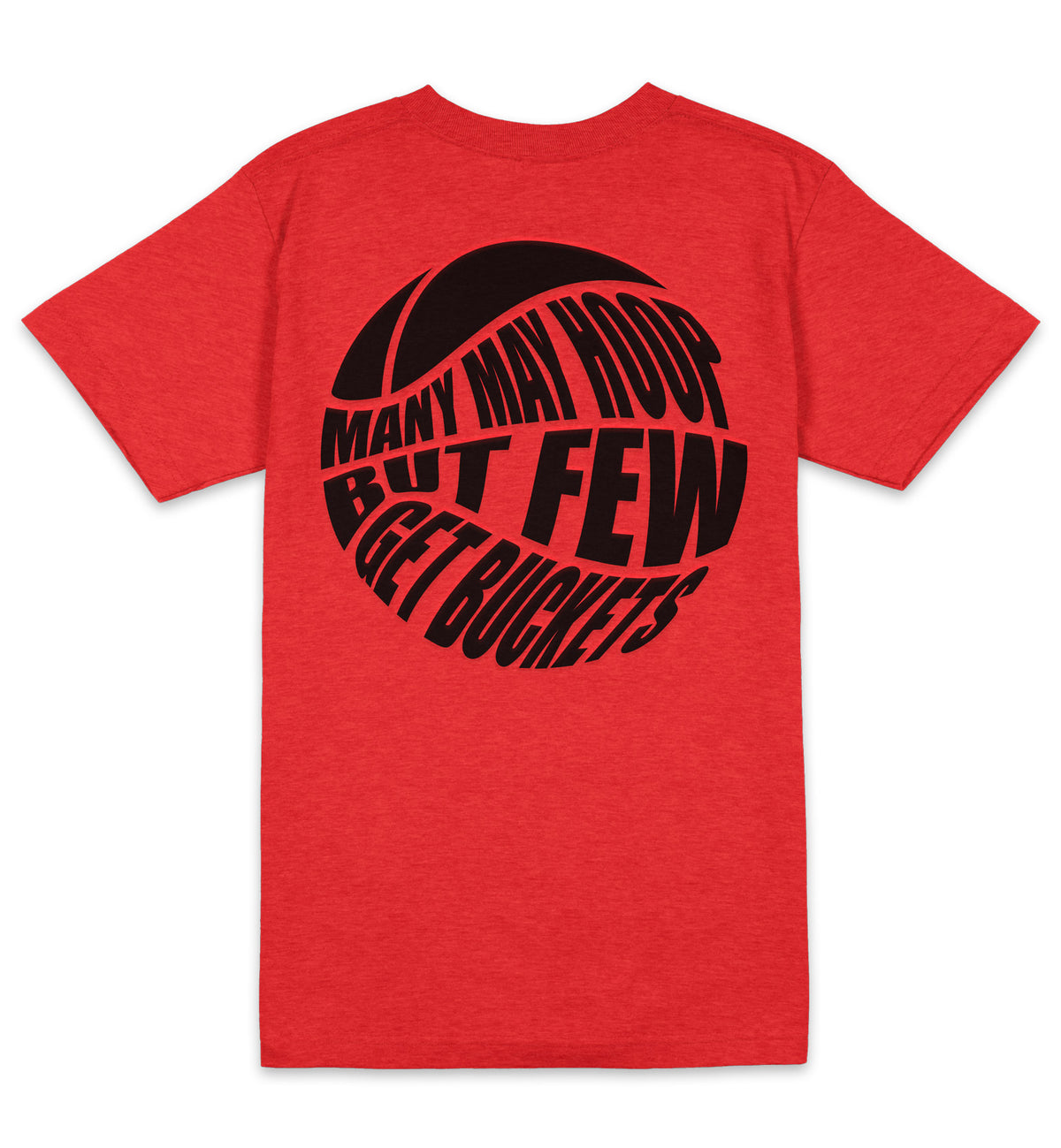 Many But Few Tee - Red Heather