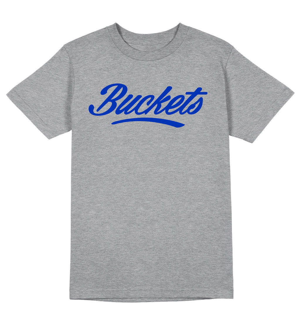 The Bucket Logo Script Essential Script Tee Vol. 3 - Athletic – Buckets Brand, Inc