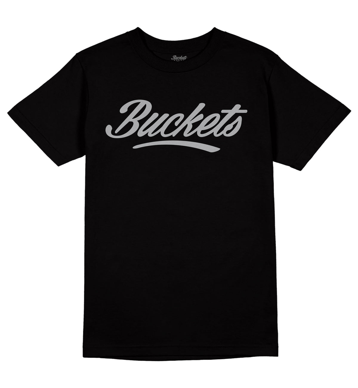 The Bucket Logo Script Essential Script Tee Vol. 3 - Black – Buckets Brand, Inc