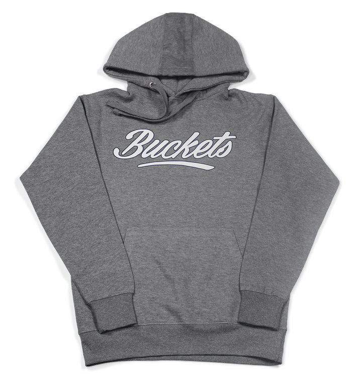 Essential Script Hoodie - Grey